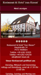 Mobile Screenshot of hotel-riesen.de